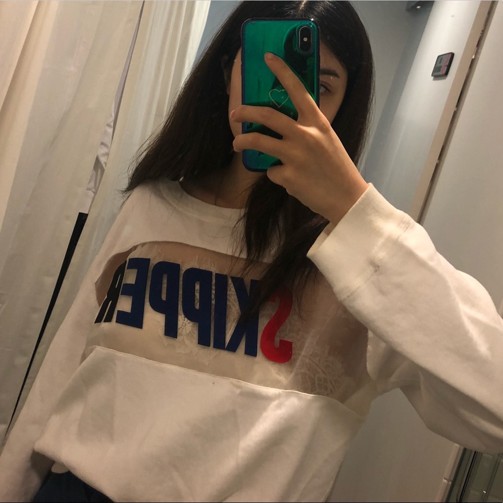 Sandro white Sweater